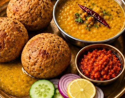 Dal Bati Thali (Plate of the Day)